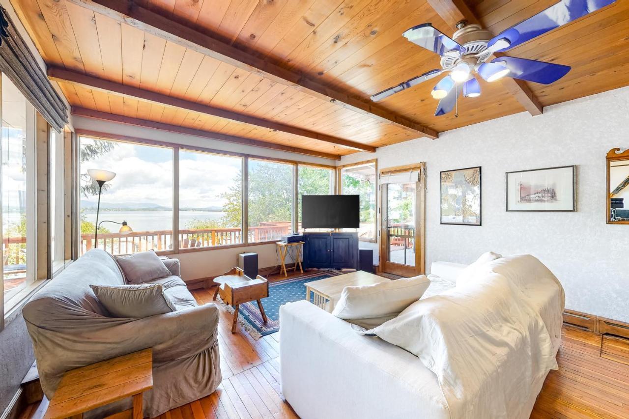 Calm Waters Lakeside Cabin Vila Sagle Exterior foto