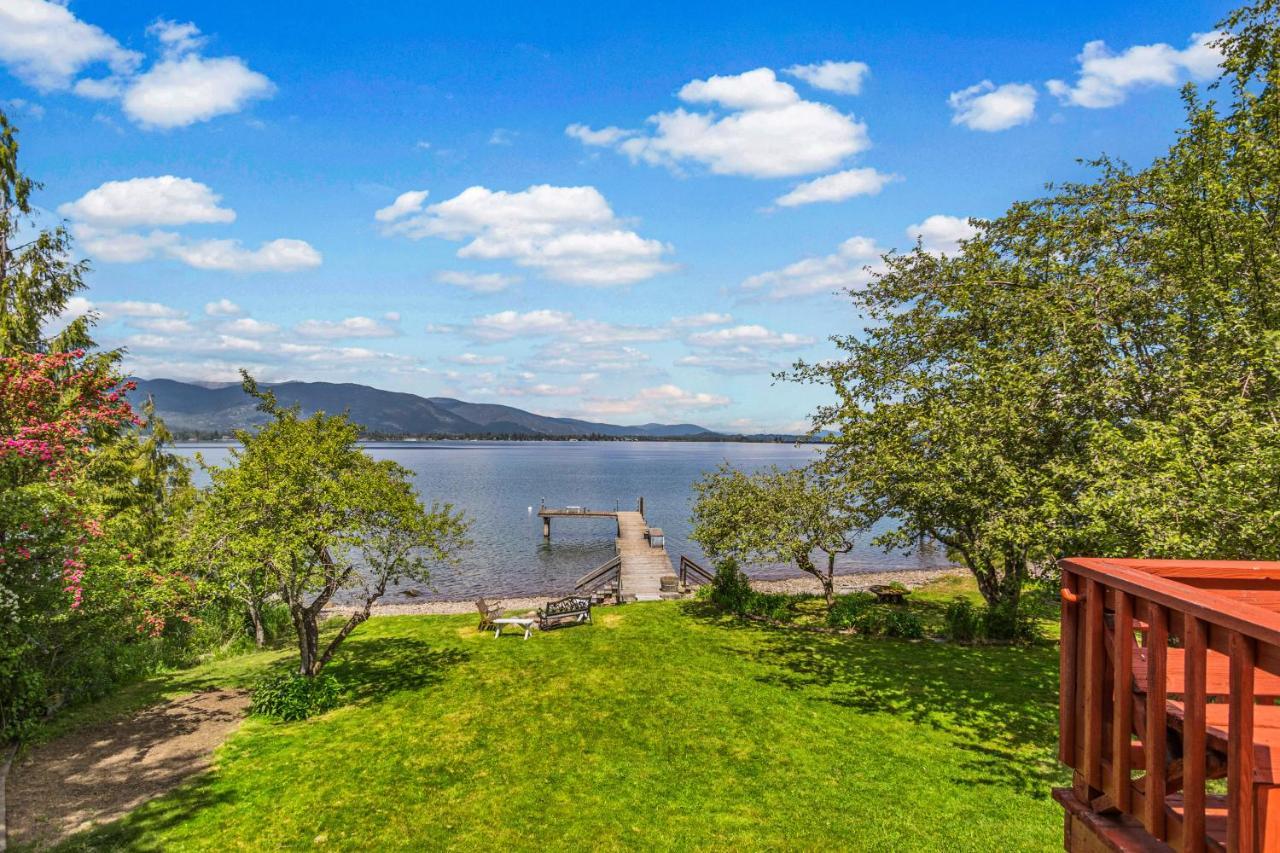 Calm Waters Lakeside Cabin Vila Sagle Exterior foto