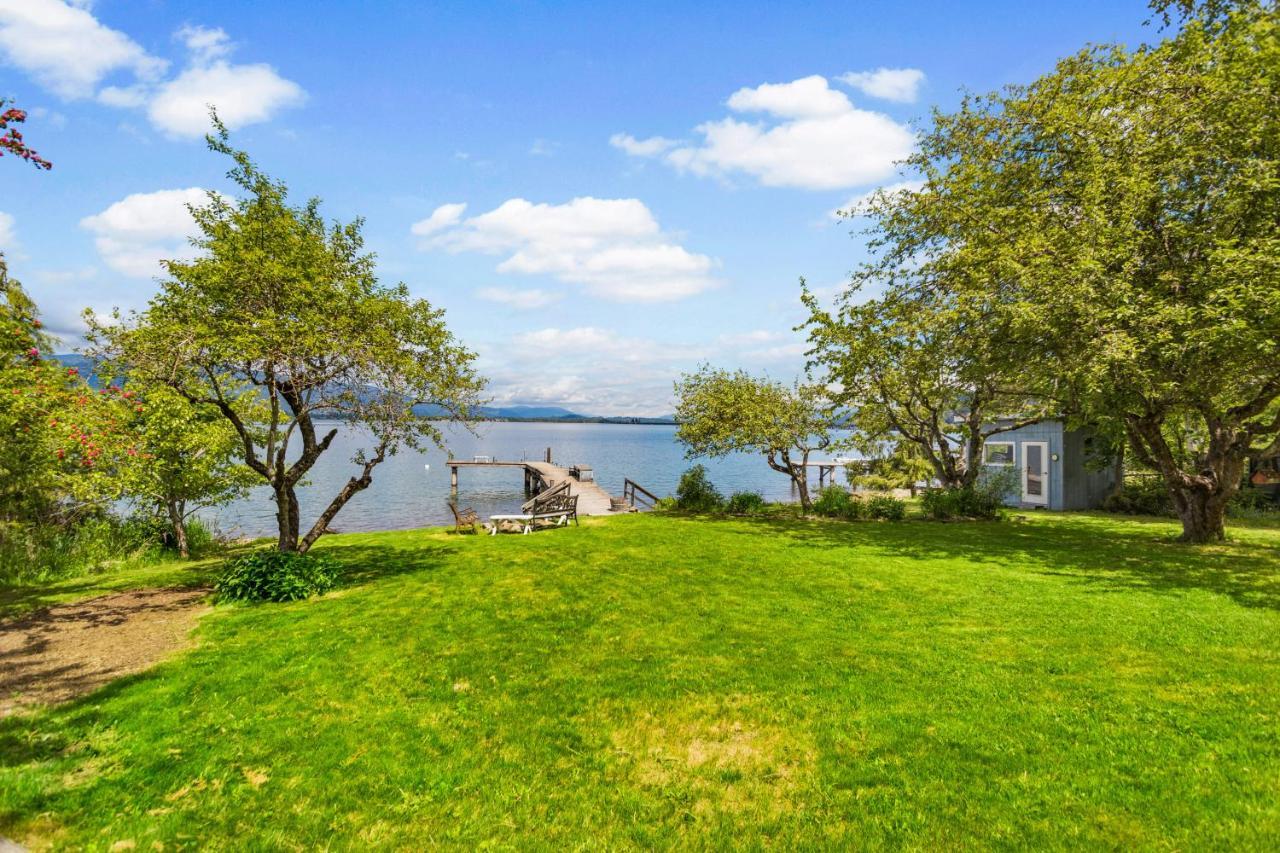 Calm Waters Lakeside Cabin Vila Sagle Exterior foto